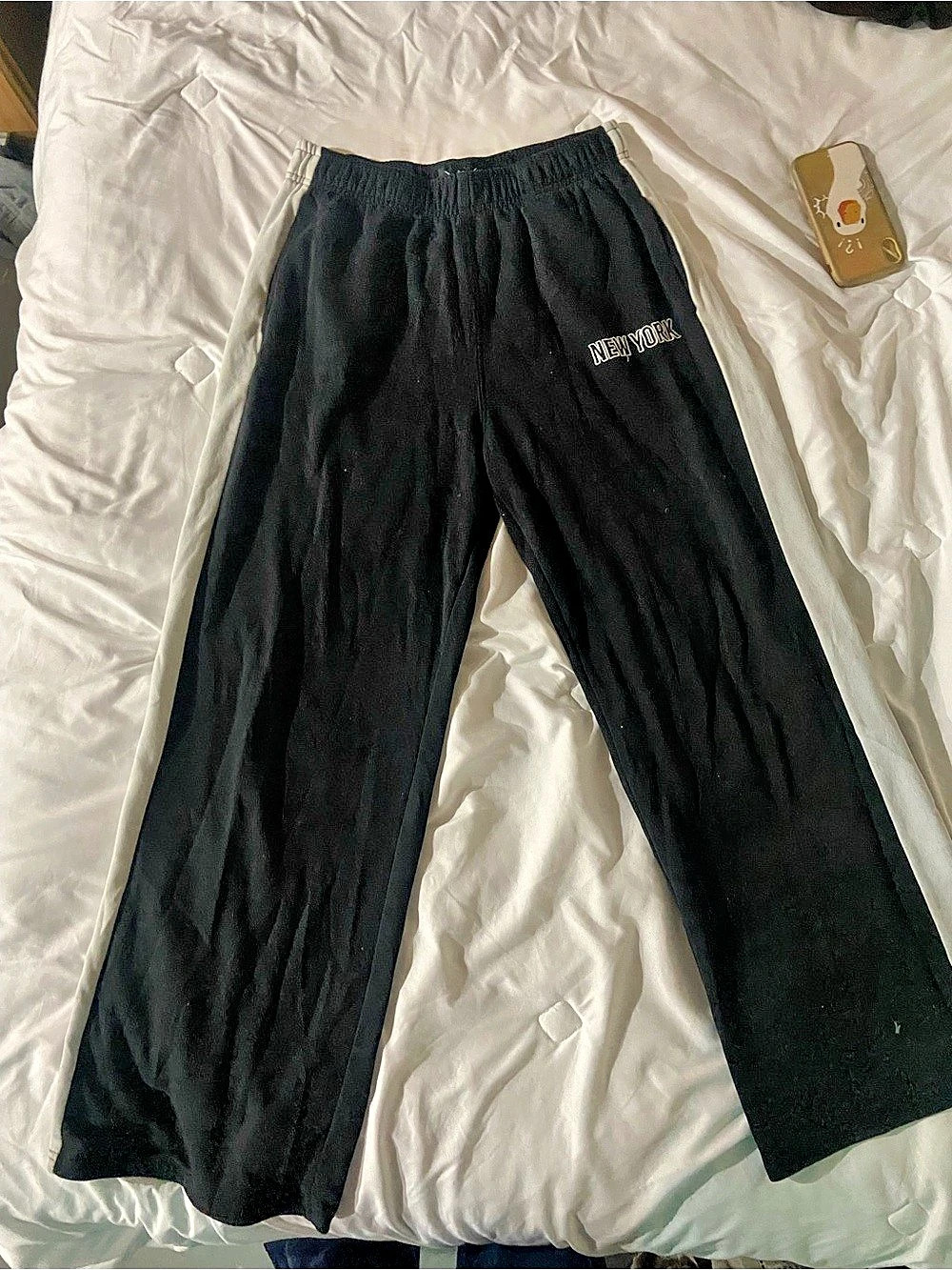 By West Wide Leg Pants in Black Size Medium NWT